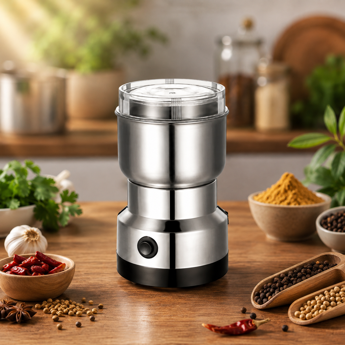 Stainless Steel Electric Grinder9