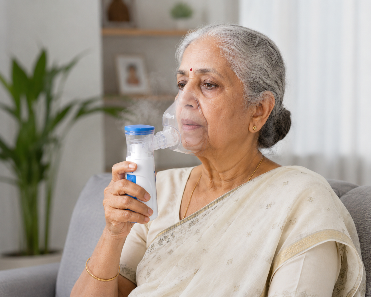 Accutrust Portable Ultrasonic Mesh Nebulizer Machine