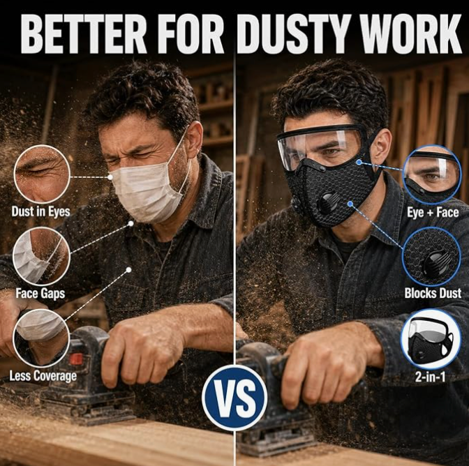 Cycling Face Mask Filter