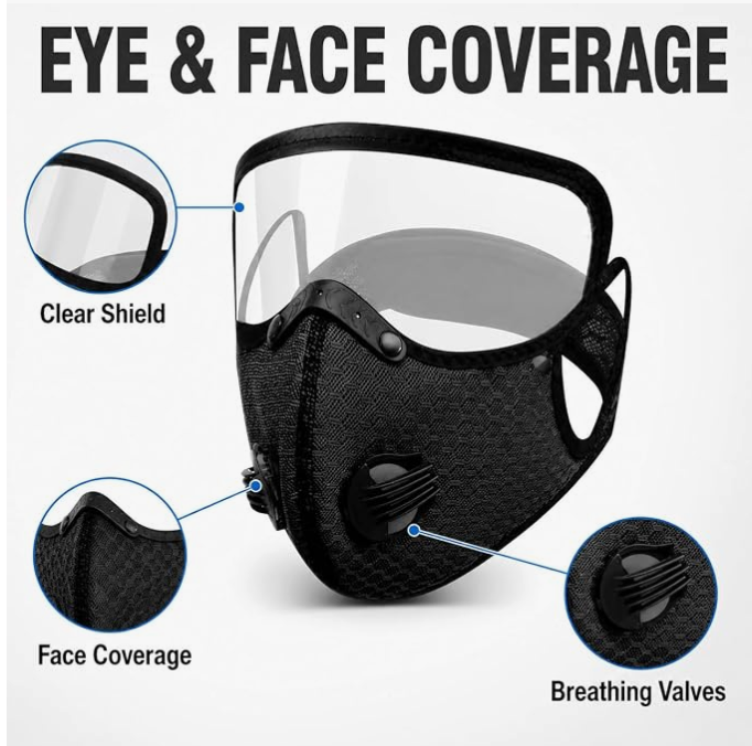 Cycling Face Mask Filter